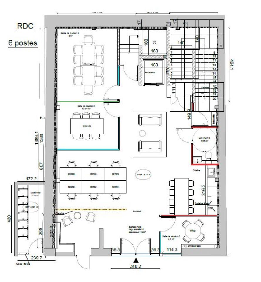 Bureau Paris 427m² Location bureau Paris OLBUR2425994 0